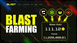 BLAST AIRDROP | Strategy to farm Points & Blast Gold with Restricted Budget