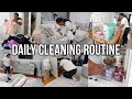 My daily cleaning routine 2024 clean  organize with me working mom get it all done clean with me