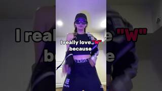 I Love W Because trending viral fashion  inspiration
