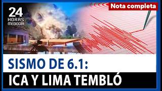6.1 Earthquake in Peru: Cameras capture the exact moment of the tremor