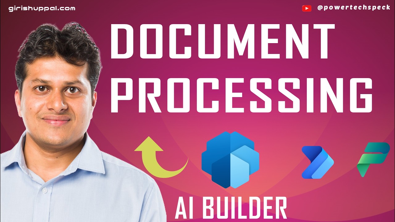 Automate Your Document Workflow With AI Builder - YouTube