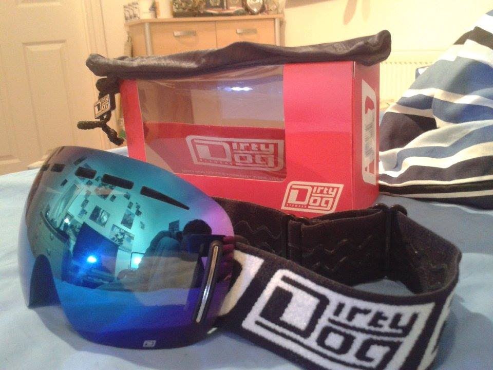 ★Unboxing And Review Of Ski Goggles Dirty Dog Frameless Ski Goggles