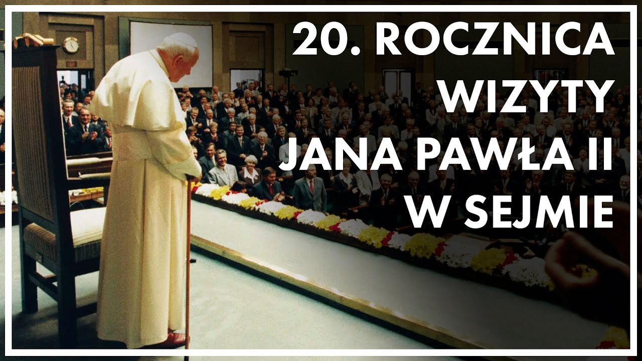 Wizyta Jana Pawła II w Sejmie 11 czerwca 1999 r. - YouTube