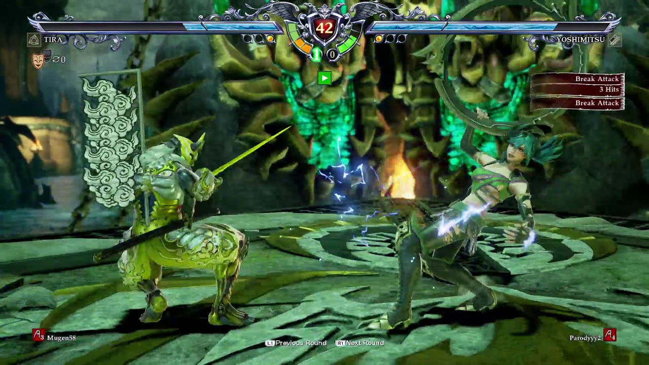 My Yoshimitsu v s  Mugen58's Tira