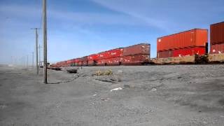 A "K" Line  Stack Train in Minidoka