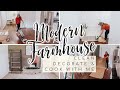 FARMHOUSE CLEAN AND DECORATE WITH ME + DIY HOME IMPROVEMENT PROJECTS | CLEANING MOTIVATION 2020