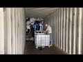 Как на самом деле везут запчасти из США. «Погрузка» 45 тонного контейнера в Алматы.