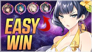 HOW TO BEAT ARENA DEFENSE META TEAM (Mort/Harsetti/Ruele/Asflan) - Epic Seven