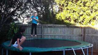chilling on the tramp