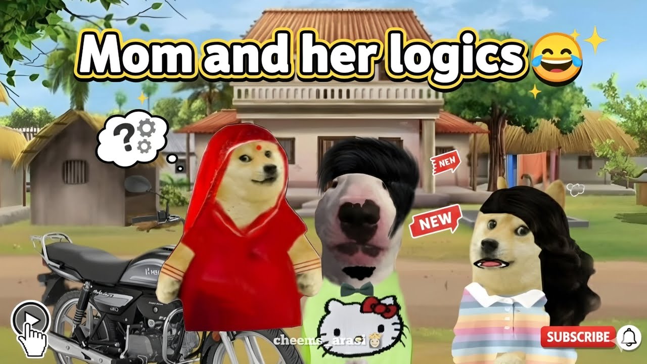 АММА И ЕЕ ЛОГИКА 😹🤣 | тамильские комедийные видео Cheems | 