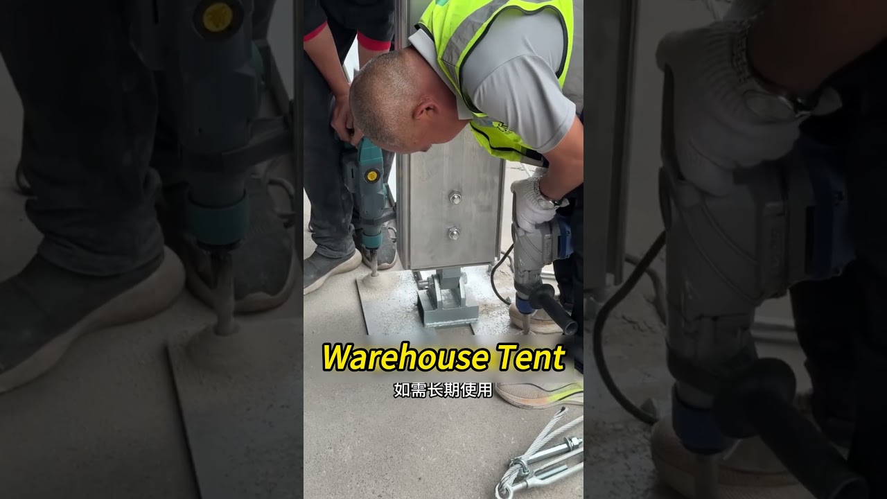 #warehousetent