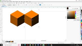 How to Create 3D Qube pattern design| by using basic shapes only in corel draw.