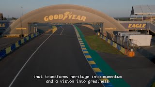 Le Mans Goodyear bridge