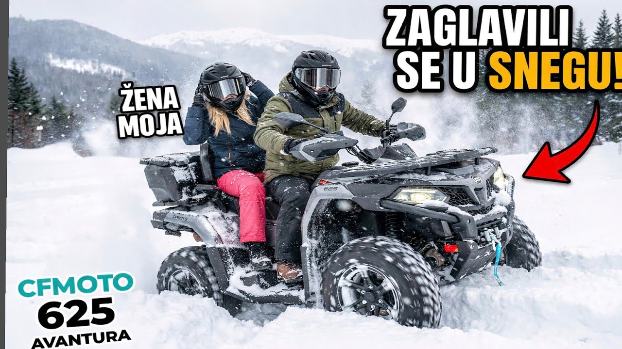 Snow ride with wife ( WE GOT STUCK )