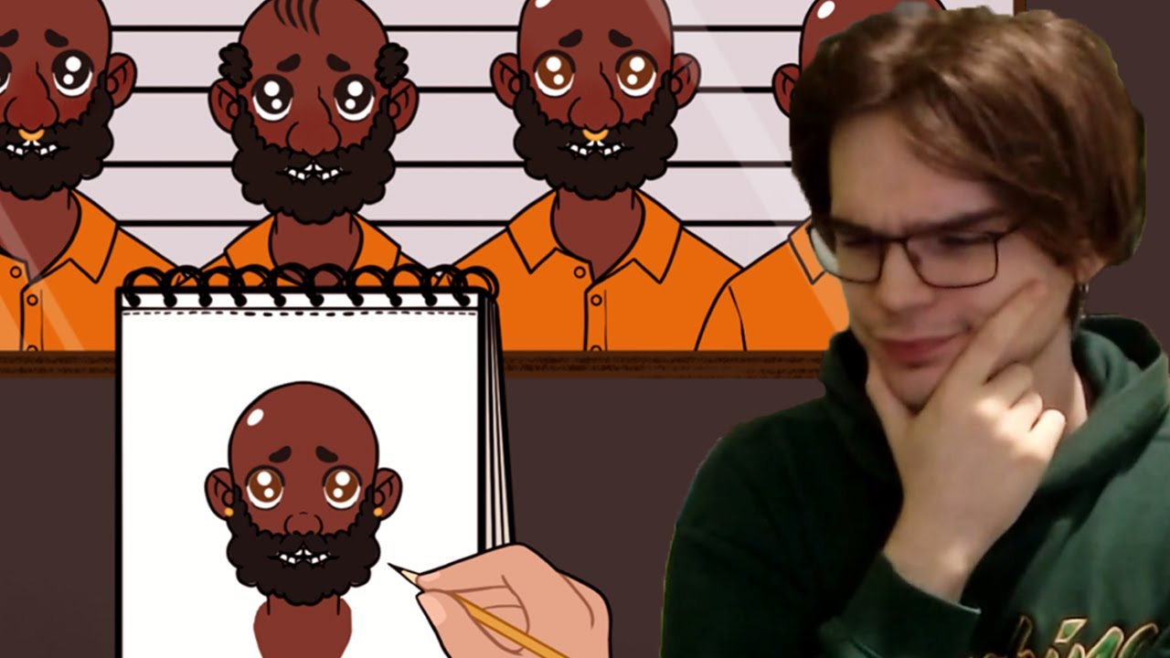 Le kell rajzolnom a bűnözőt tökéletesen VAGY MEGMENEKÜL ✏️