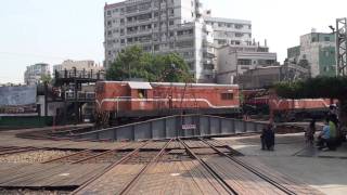 彰化扇形車庫遇見R47/R55柴電機車調度 / TRA R47/R45 Diesel-Electric Locomotive