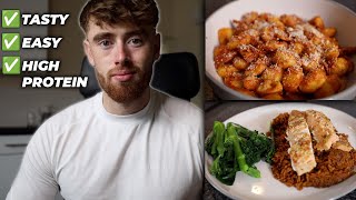 3 Easy 1K Calorie Bulking Meals **for skinny guys**