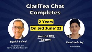 ClariTea Chat behind-the-scenes snapshot- Kopal Sarin Raj