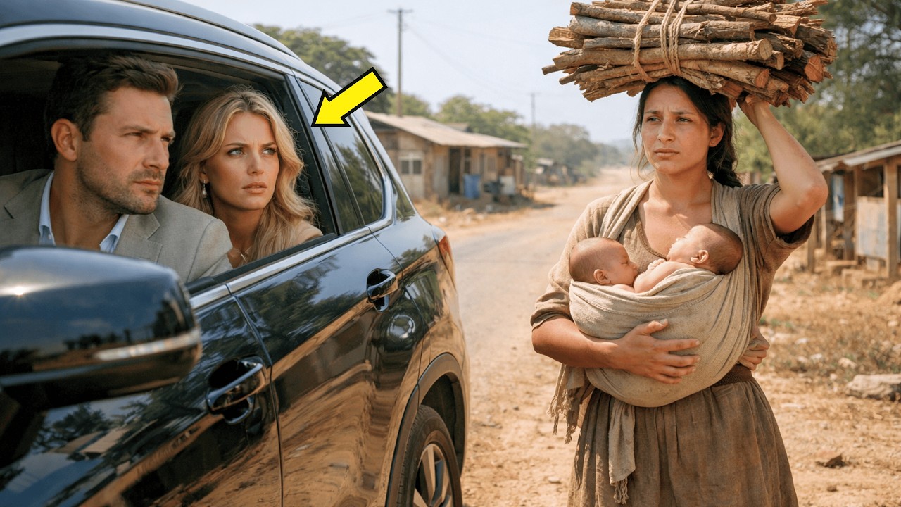 MILLONARIO LLEVABA A SU PROMETIDA A CASA — HASTA QUE VIO A SU EXESPOSA EMBARAZADA CARGANDO LEÑA