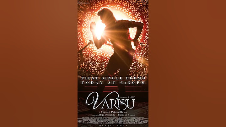 Varisu First Single Ranjithame promo🤩 Podraa vediya🔥