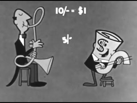 Dollar Bill: The Decimal Currency Jingle TV Commercial - Australia 1966