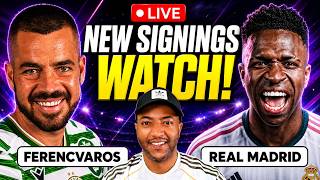FERENCVÁROS vs REAL MADRID WATCH ALONG | Full Match Reaction | CLUB FRIENDLY screenshot 2