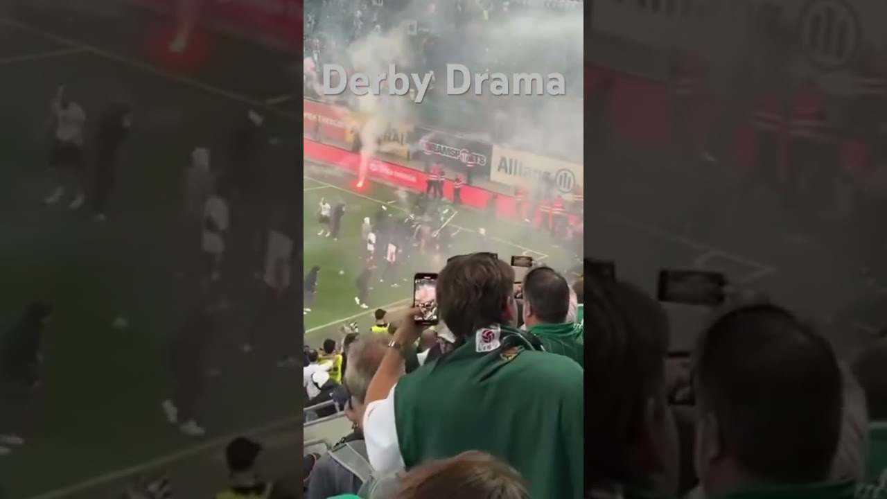 Fans clash in Vienna 🇦🇹                       