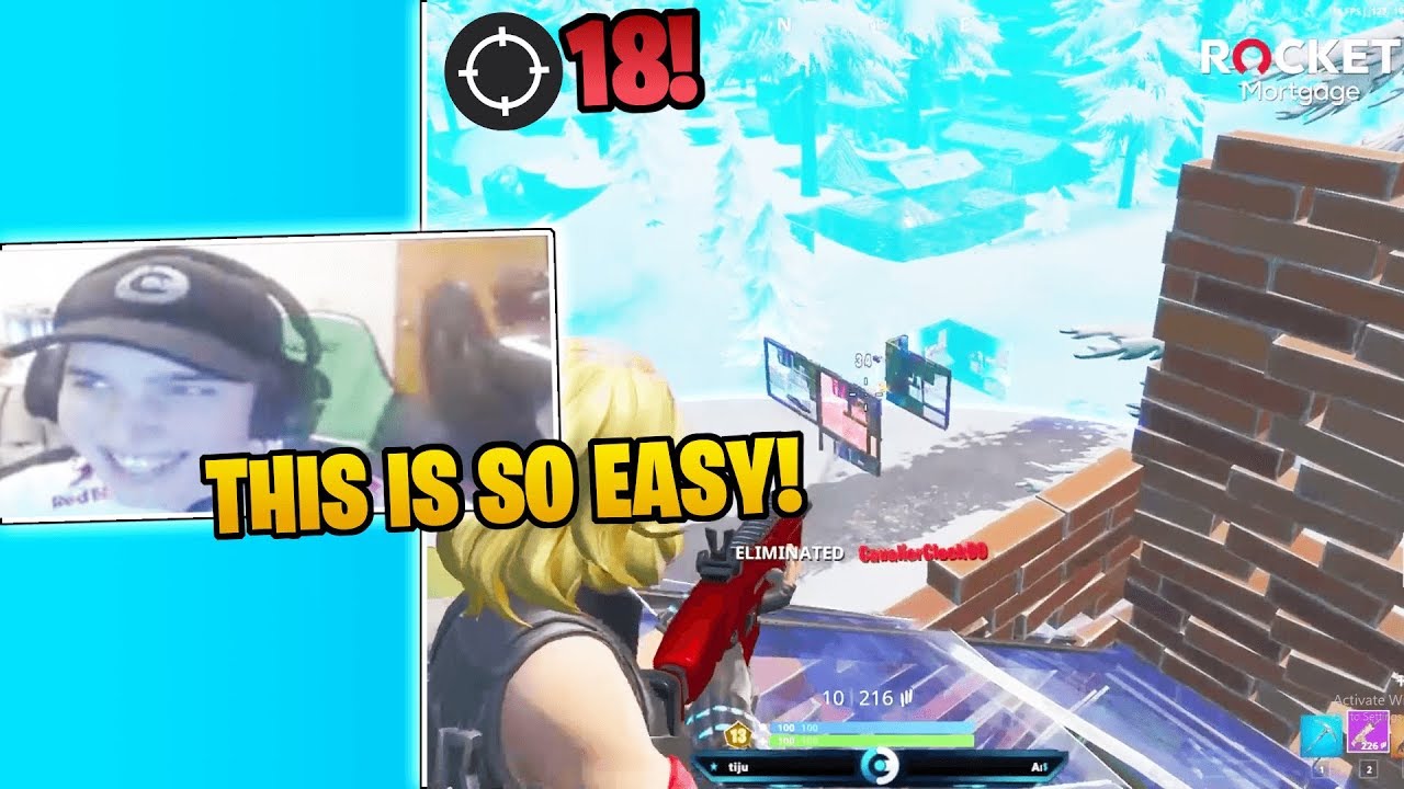 Ceice Laughing As He Kills Everybody In The Server During The Fortnite World Cup