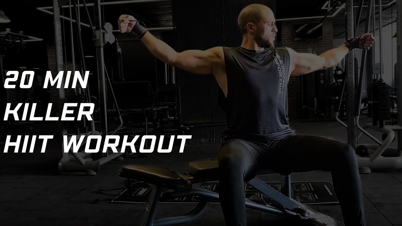 Lail - 20 MIN KILLER HIIT Full Body Workout - No Equipment - No Repeat ...