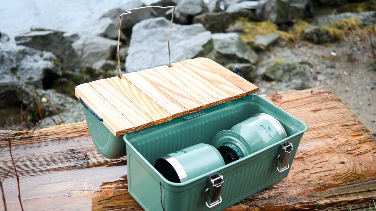 ランチボックス自作 Stanley Lunch Box Table / Tray DIY - YouTube