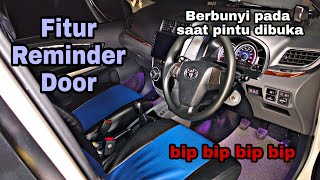 Riview penambahan fitur pengingat pintu mobil terbuka | Door Reminder | LuxNof