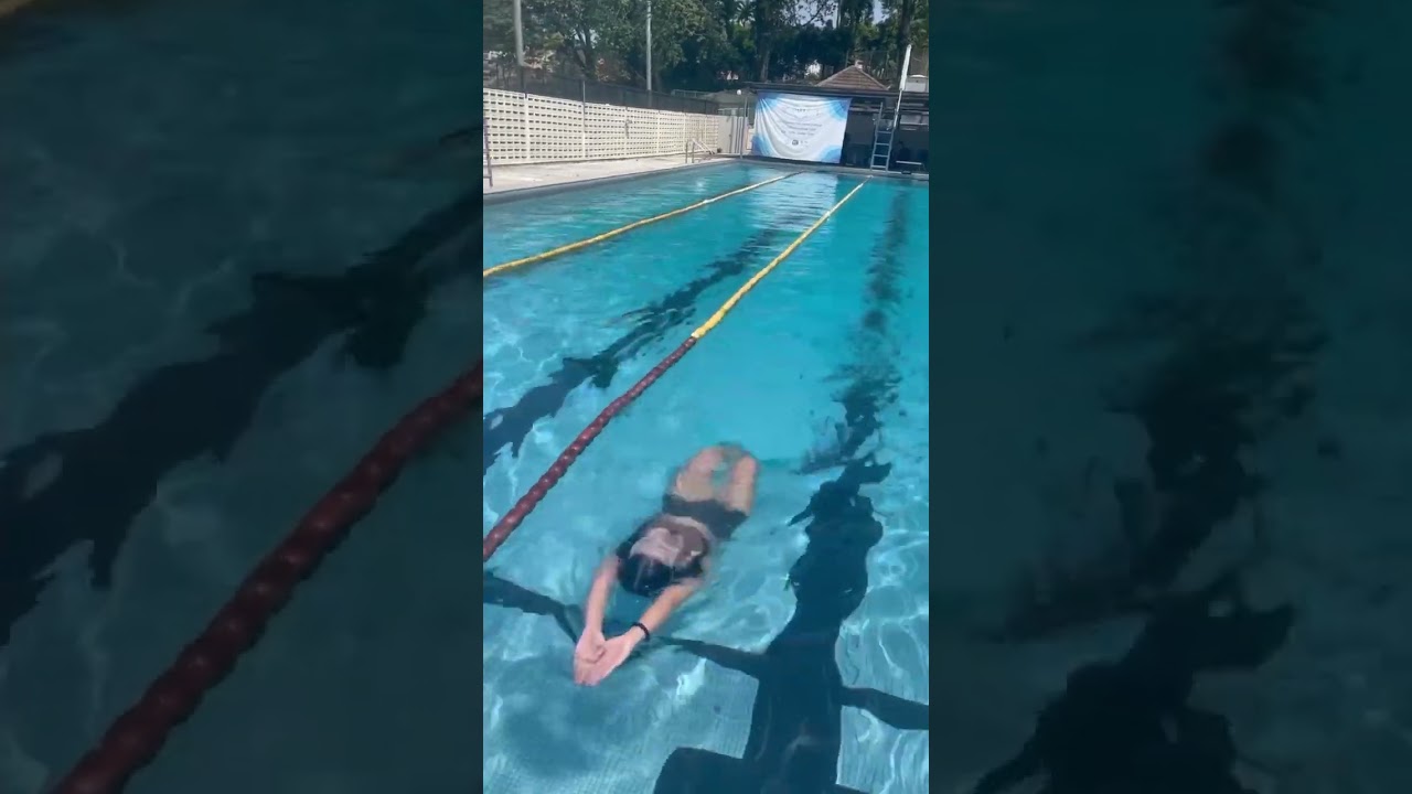 Mermaid Swim with Body Wave Movement 