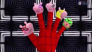 Peppa Pig Spiderman Finger Family Daddy Finger Where Are You Nursery Rhymes Funny Children Son