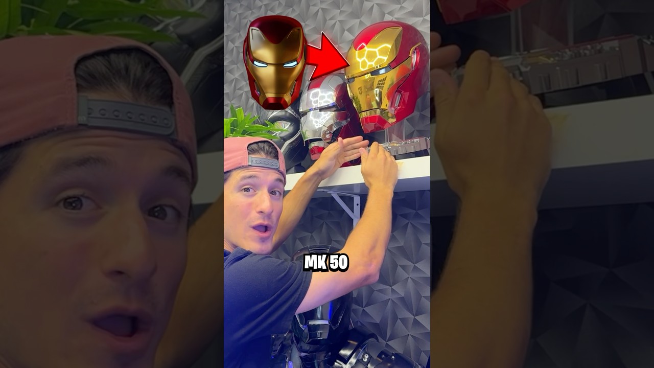 Me Compre El Casco De Ironman 😱