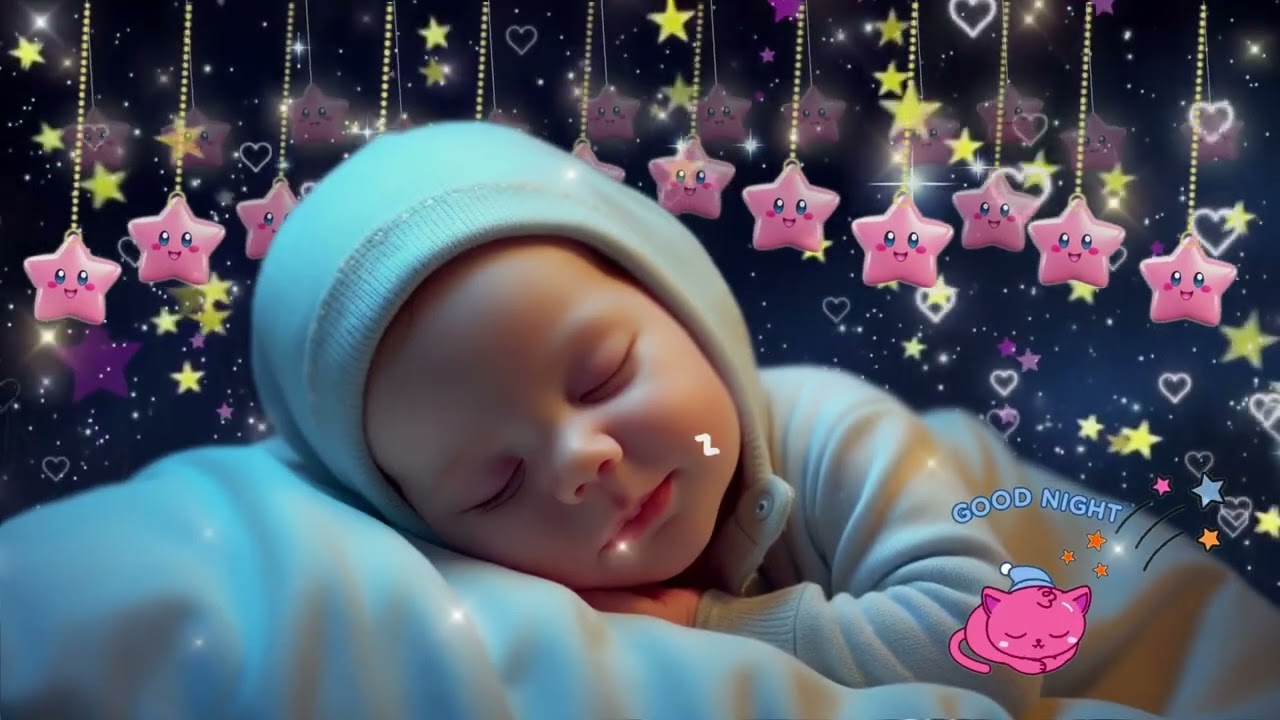 Mozart Brahms Sweet Lullabies 🎵 Sleep Instantly in 3 Min 😴 Baby Music ✨ Calm Night & Deep Rest