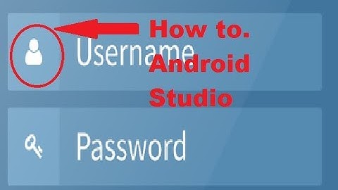 Image with EditText Android Studio