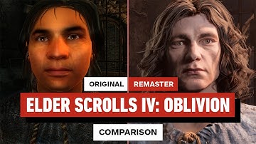 Elder Scrolls Oblivion Remaster vs. Original Graphics Comparison