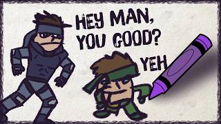 Metal Gear Doodling Pt 17 - Looking Pretty SOLID Barry