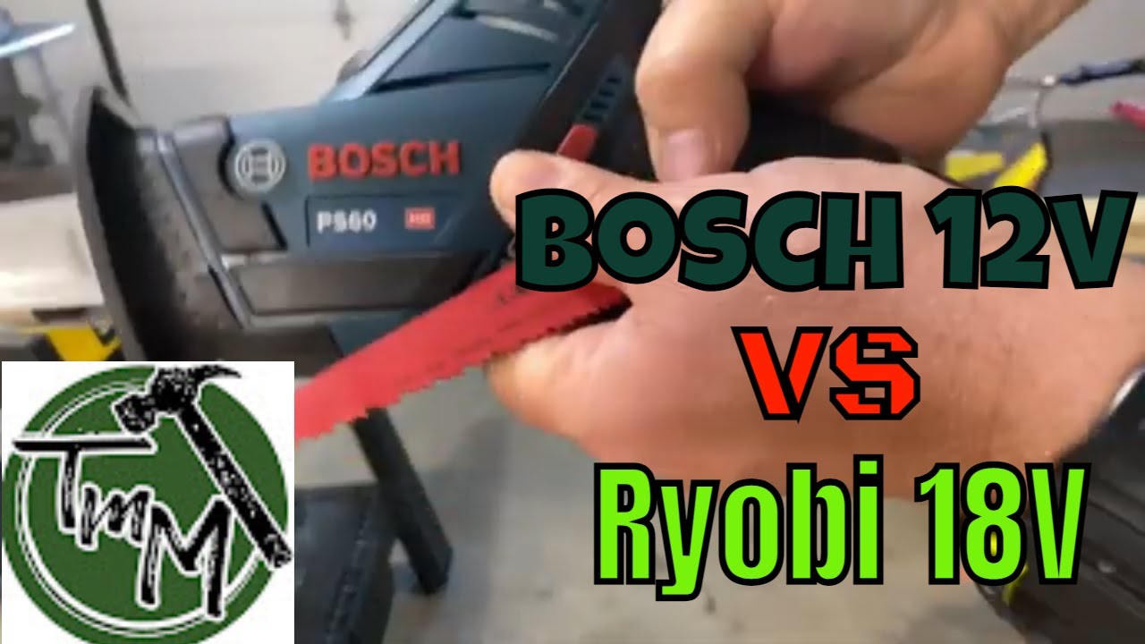 tæt Specialisere Tahiti Bosch 12v Vs Ryobi 18v Reciprocating Saw: Which One Is Right For You -  YouTube