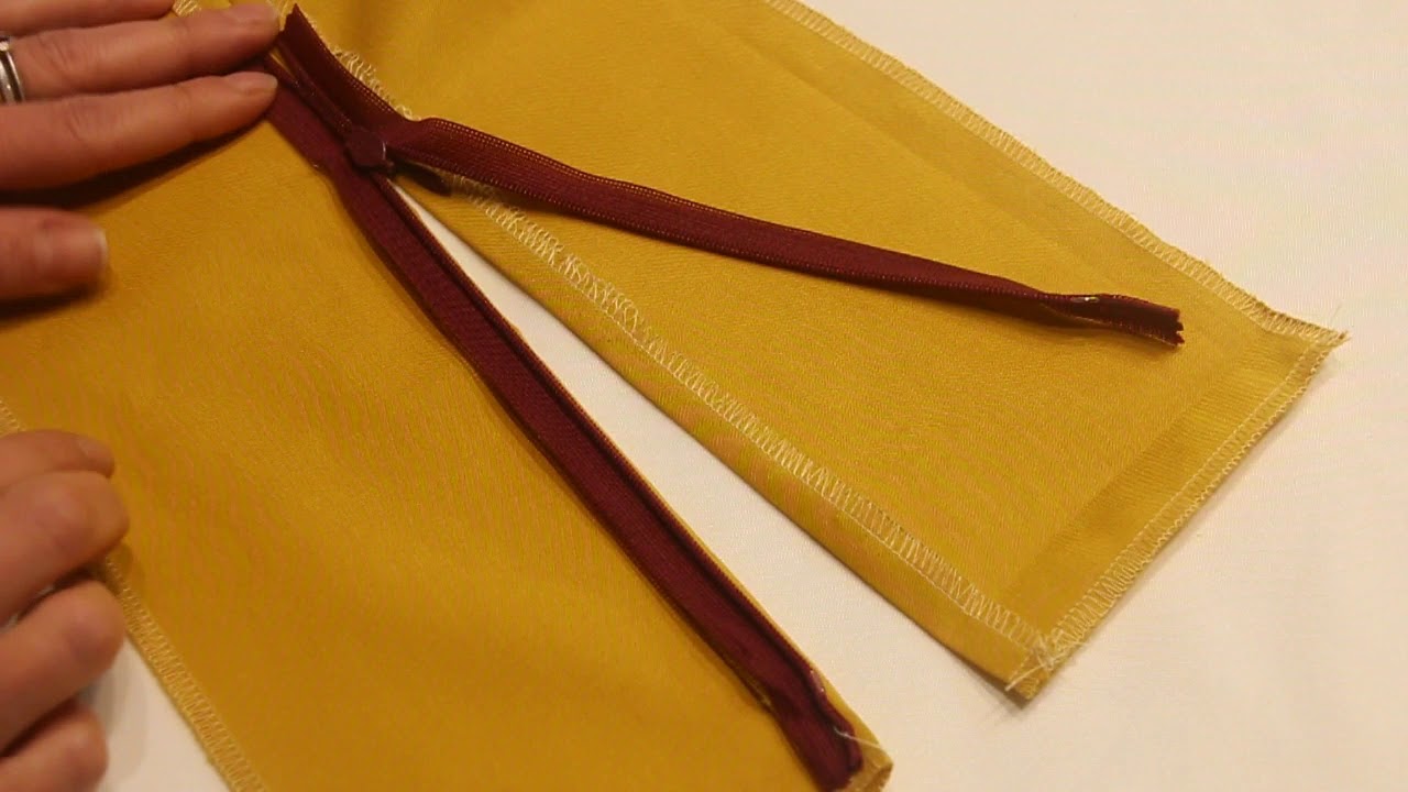 Come cucire una lampo invisibile