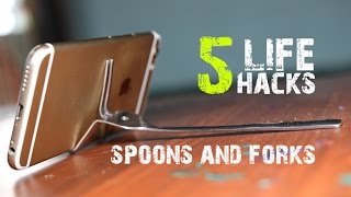 5 Amazing life hacks with Spoons and Forks