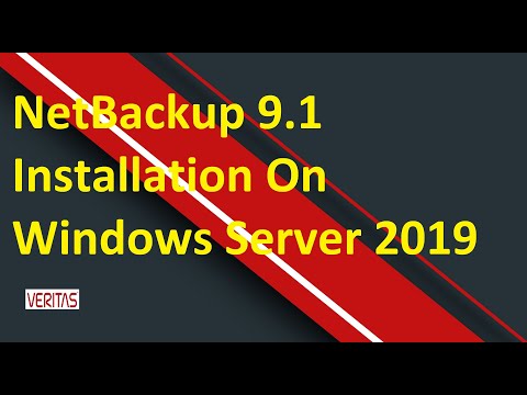 Veritas NetBackup 9.1 Master Server Installation on Windows Server 2019 ||Veritas Technologies