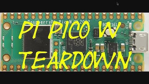 PI PICO W SILICON LEVEL TEARDOWN