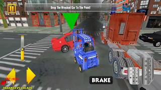 City Police Car Lifter 3D - Transporter Truck - Android Gameplay 2019 screenshot 3