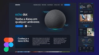 Como criar uma Landing page completa para produto físico - Tutorial Figma