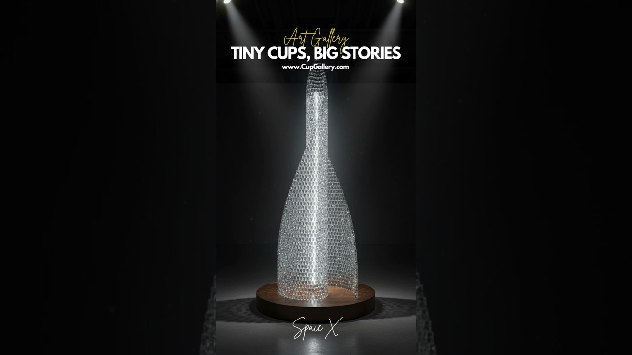 “Space X: A Universe Built from Cups” #CupGallery