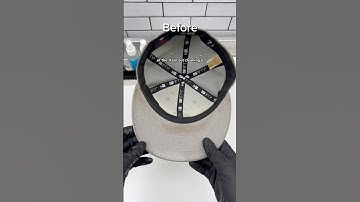 Cleaning a sweat stain New Era fitted hat #fittedcap #howtocleanhats #mlbcaps #hatcleaning