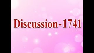 Discussion 1741