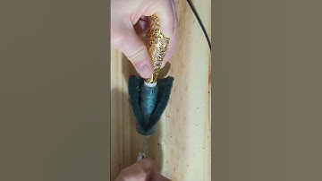 Reversed grey thread cutting #asmrcommunity #asmrsounds #oddlysatisfaying #threadcutting #satisfying