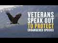 Veterans Speak Out to Protect Endangered Species